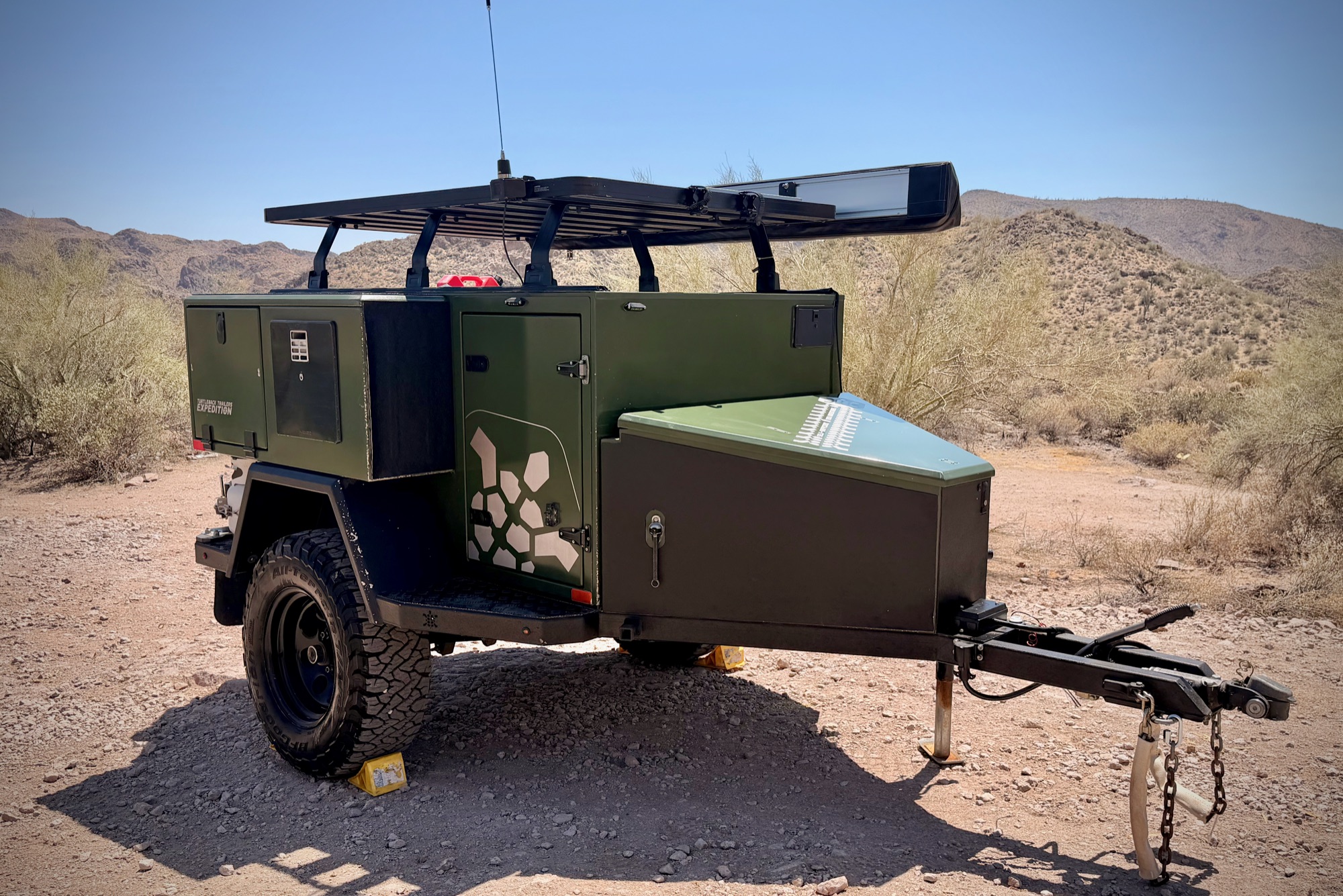 Full driver side — rack, suspension, DO35 coupler